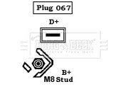 BBA2387 Alternátor BORG & BECK