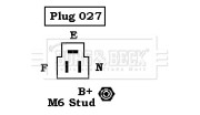 BBA2630 BORG & BECK alternátor BBA2630 BORG & BECK