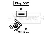 BBA2661 BORG & BECK alternátor BBA2661 BORG & BECK