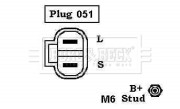 BBA2662 Alternátor BORG & BECK