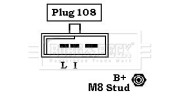 BBA2698 BORG & BECK alternátor BBA2698 BORG & BECK