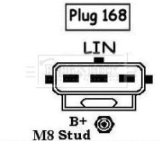 BBA3029 BORG & BECK alternátor BBA3029 BORG & BECK
