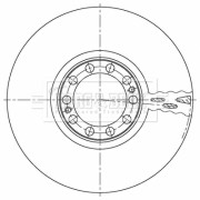 BBD32932 Brzdový kotouč BORG & BECK