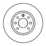BBD4010 Brzdový kotouč BORG & BECK