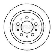 BBD4024 Brzdový kotouč BORG & BECK