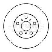 BBD4048 Brzdový kotouč BORG & BECK