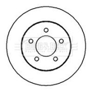BBD4122 Brzdový kotouč BORG & BECK