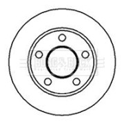 BBD4125 Brzdový kotouč BORG & BECK