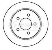 BBD4237 Brzdový kotouč BORG & BECK