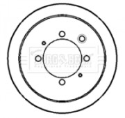 BBD4269 BORG & BECK brzdový kotúč BBD4269 BORG & BECK