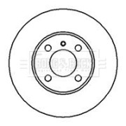 BBD4288 Brzdový kotouč BORG & BECK