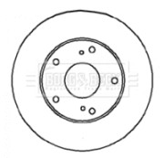 BBD4331 Brzdový kotouč BORG & BECK