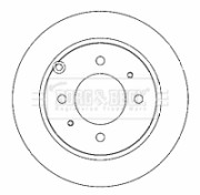 BBD4337 Brzdový kotouč BORG & BECK