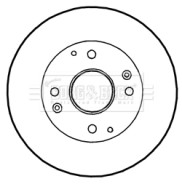 BBD4350 Brzdový kotouč BORG & BECK