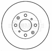 BBD4423 Brzdový kotouč BORG & BECK