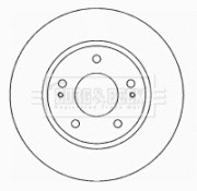 BBD4622 Brzdový kotouč BORG & BECK