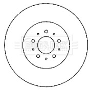 BBD4680 Brzdový kotouč BORG & BECK