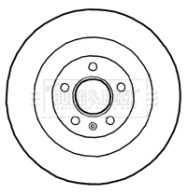BBD4690 Brzdový kotouč BORG & BECK