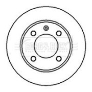 BBD4738 Brzdový kotouč BORG & BECK