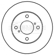 BBD4791 Brzdový kotouč BORG & BECK