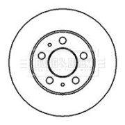 BBD4866 Brzdový kotouč BORG & BECK