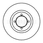 BBD4906 Brzdový kotouč BORG & BECK