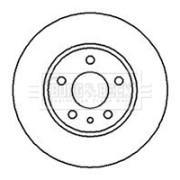 BBD4913 Brzdový kotouč BORG & BECK