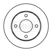 BBD4937 Brzdový kotouč BORG & BECK