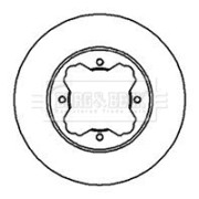 BBD4986 Brzdový kotouč BORG & BECK