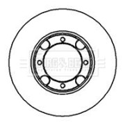 BBD4990 Brzdový kotouč BORG & BECK