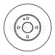 BBD4993 Brzdový kotouč BORG & BECK