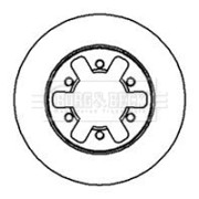 BBD5012 Brzdový kotouč BORG & BECK