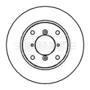 BBD5026 Brzdový kotouč BORG & BECK