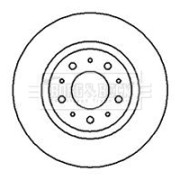 BBD5051 Brzdový kotouč BORG & BECK