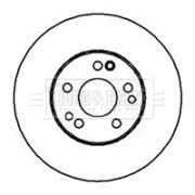 BBD5052 Brzdový kotouč BORG & BECK