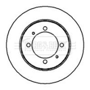 BBD5153 BORG & BECK brzdový kotúč BBD5153 BORG & BECK