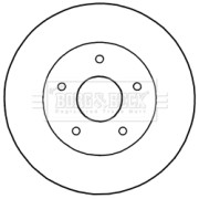 BBD5192 Brzdový kotouč BORG & BECK
