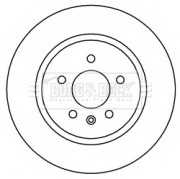 BBD5262 BORG & BECK brzdový kotúč BBD5262 BORG & BECK