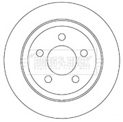 BBD5351 Brzdový kotouč BORG & BECK