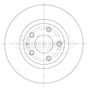 BBD5381 Brzdový kotouč BORG & BECK