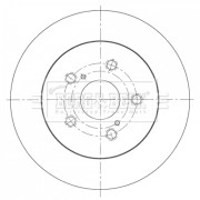 BBD5433 Brzdový kotouč BORG & BECK