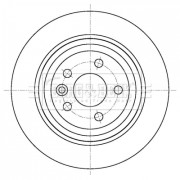 BBD5440 Brzdový kotouč BORG & BECK