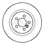 BBD5724S Brzdový kotouč BORG & BECK