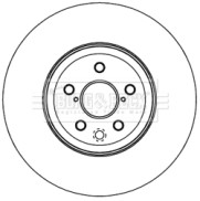 BBD5973S Brzdový kotouč BORG & BECK