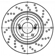 BBD6059S Brzdový kotouč BORG & BECK
