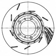 BBD6162S Brzdový kotouč BORG & BECK