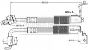 BBH6694 BORG & BECK brzdová hadica BBH6694 BORG & BECK