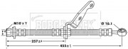 BBH6783 BORG & BECK brzdová hadica BBH6783 BORG & BECK