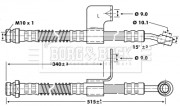 BBH6801 Brzdová hadice BORG & BECK