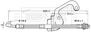 BBH7055 Brzdová hadice BORG & BECK